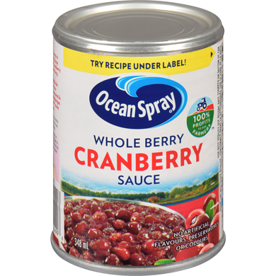 Ocean Spray Cranberry Sauce, Whole Berry