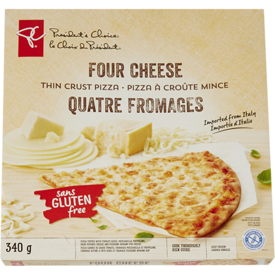 President's Choice Gluten Free Four Cheese Pizza