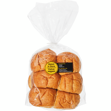 Whole Wheat Dinner Rolls, 12 Pack