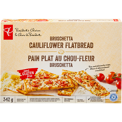 President's Choice Gluten Free Bruschetta Cauliflower Flatbread